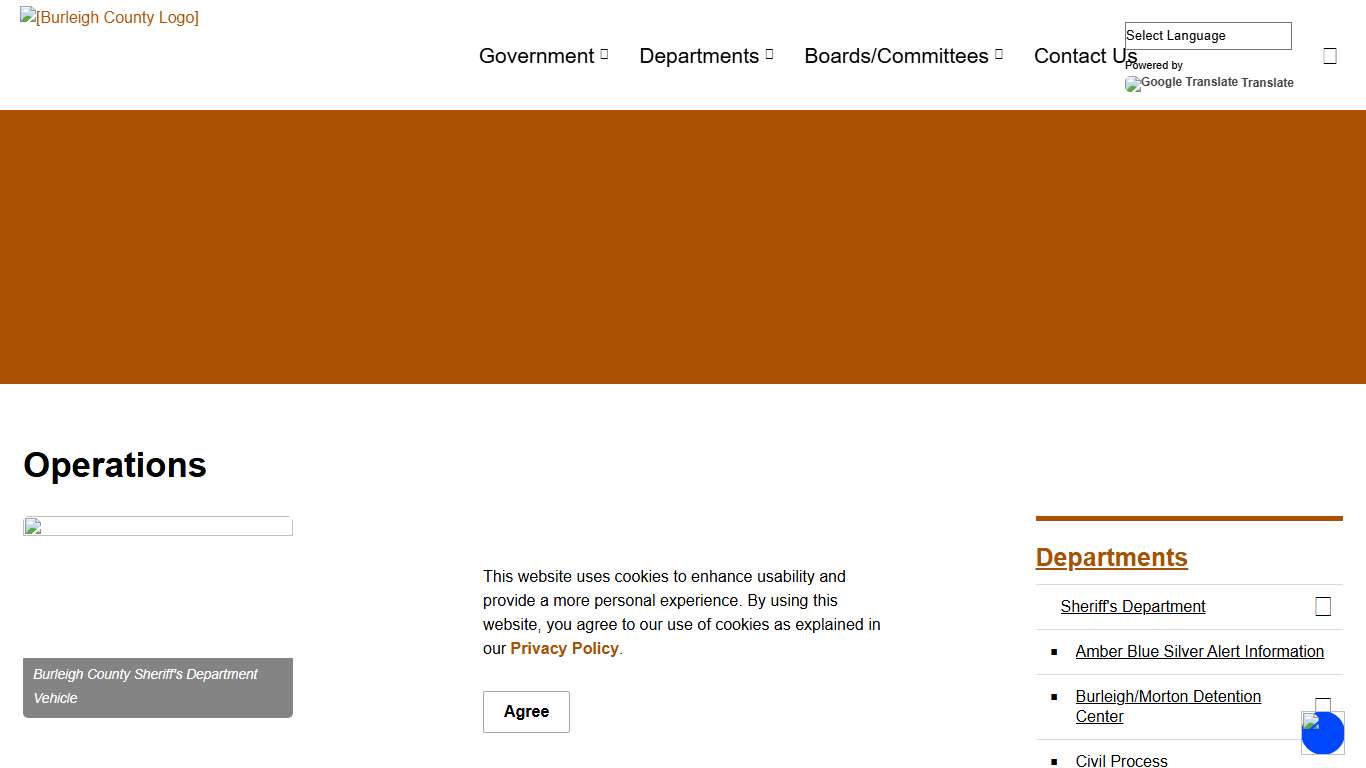 Operations Burleigh County